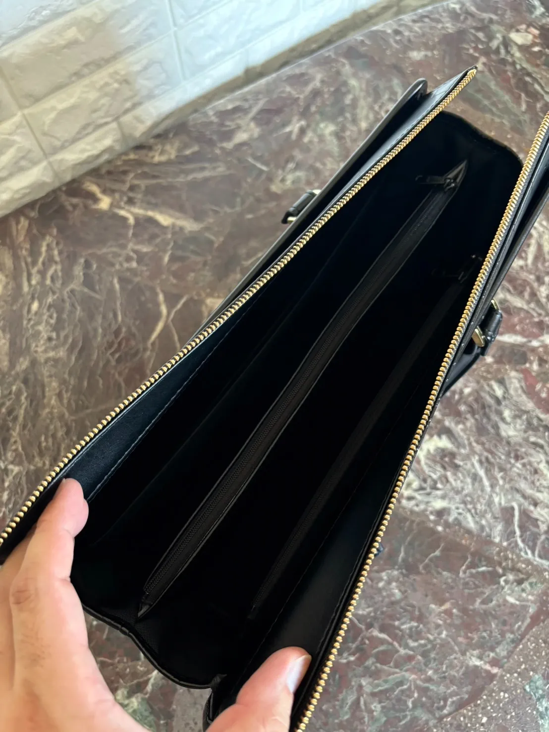 オールクロコ50型　オープンファスナー